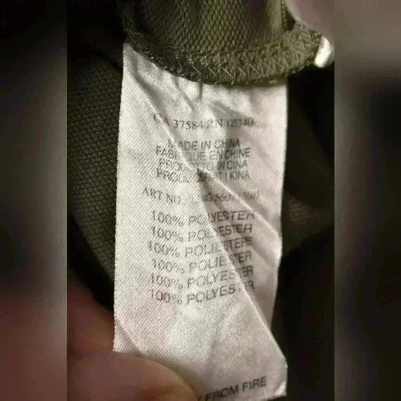 J.LINDEBERG Taupe Beige Polyester Stretch Performance Golf Pocket Polo Large - Picture 7 of 10